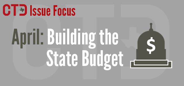 CTD Issue Focus April: Building the State Budget