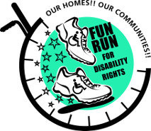 Our Homes!! Our Communities! ADAPT FunRun for disability rights